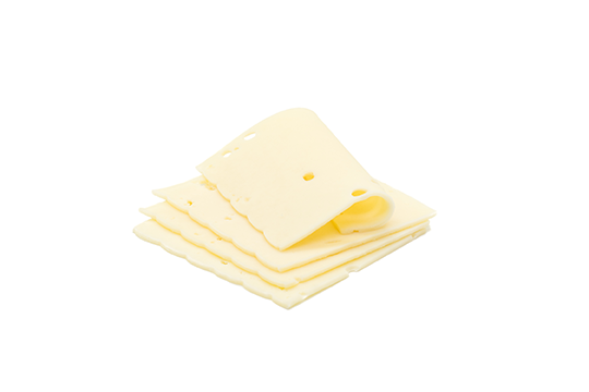 FROMAGE SUISSE EN TRANCHES, 30%M.G. 40%HUM., 16X250G
