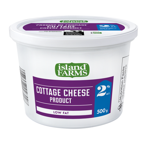 500G 2% FROMAGE COTTAGE ISLAND FARM