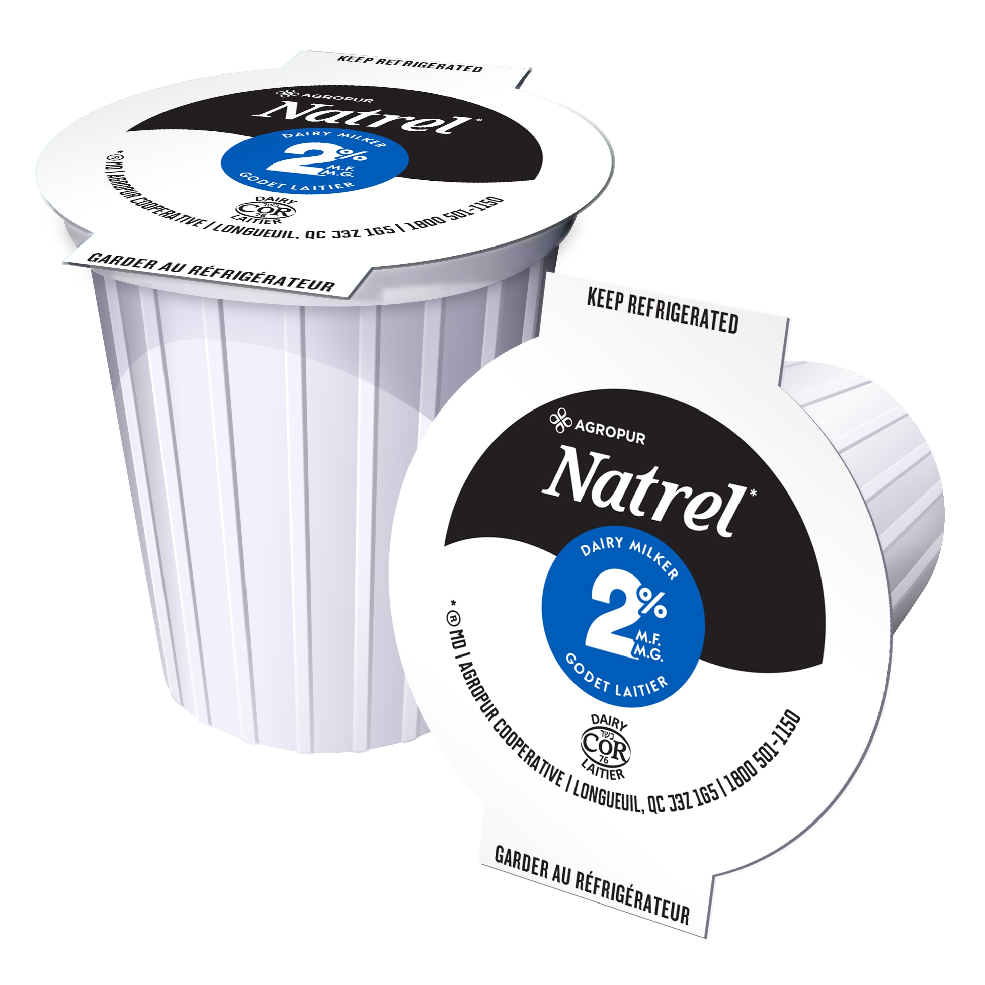 200x15ML NATREL MILK 2%