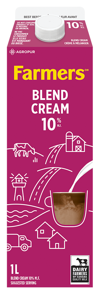 farm cream 10% 1l