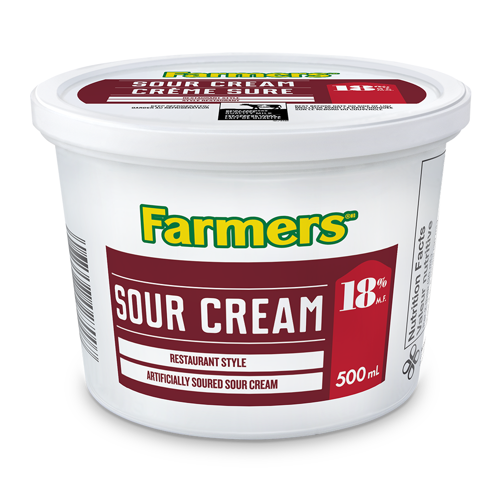 500ML FARMERS CRÈME SURE 18%