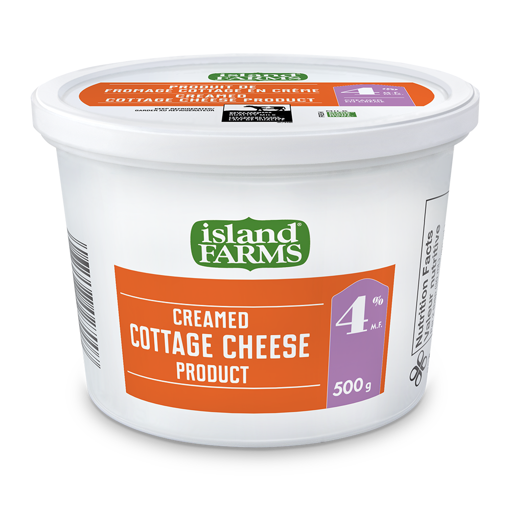 500G ISLAND FARMS PRODUIT DE FROMAGE COTTAGE 2%