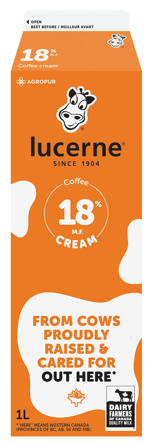 1L LUCERNE CRÈME 18%