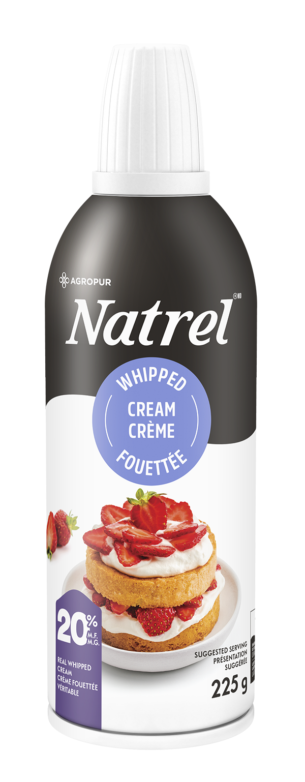 225G CRÈME FOUETTÉE VER NATREL