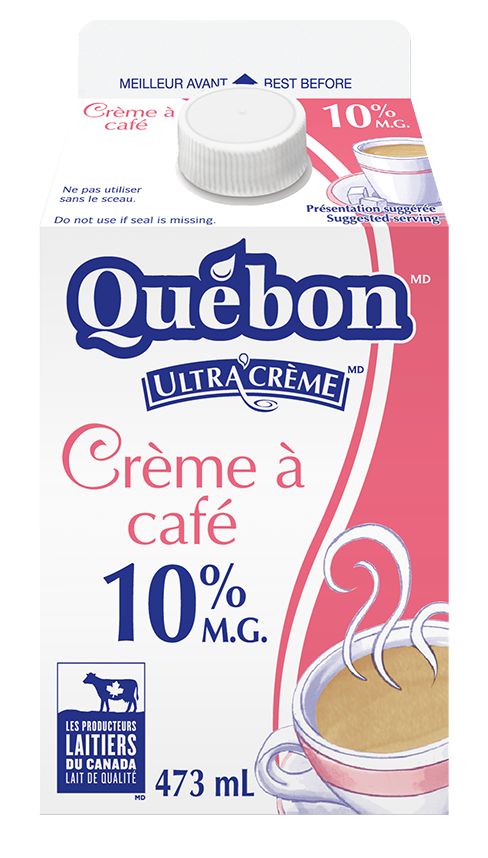 473ML CRÈME A CAFÉ 10% QUEBON