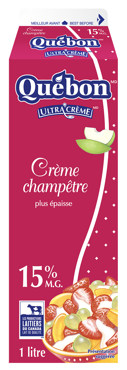 1LT CRÈME CHAMPETRE 15% QBON