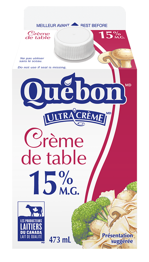 473ML CRÈME TABLE 15% QUEBON