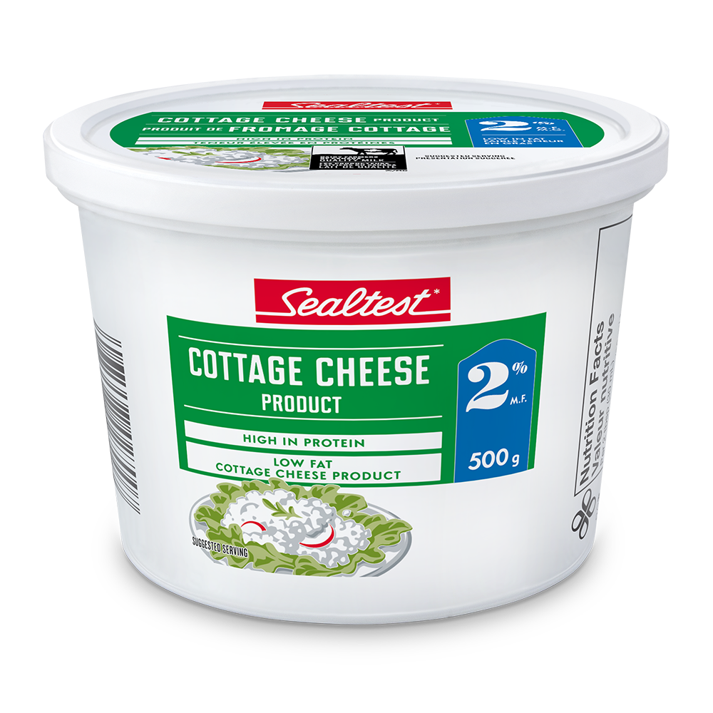 500G SEALTEST PRODUIT DE FROMAGE COTTAGE 2%