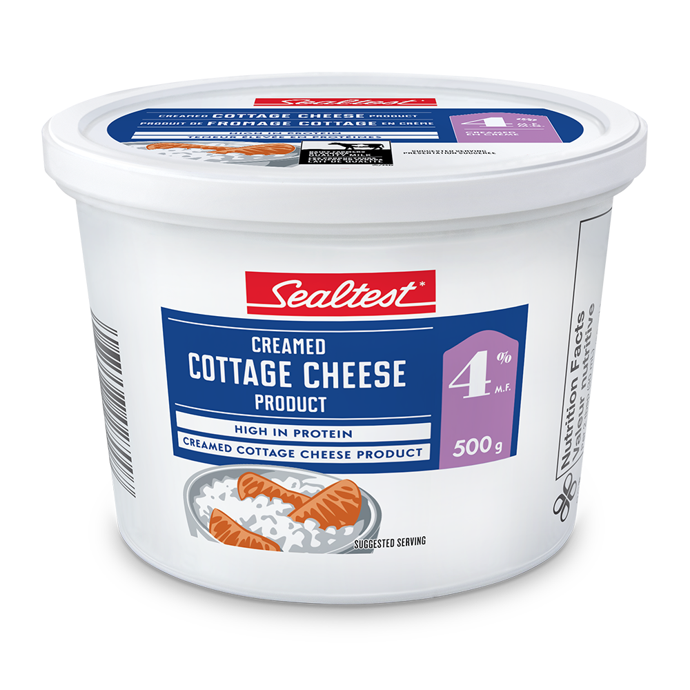 500G SEALTEST PRODUIT DE FROMAGE COTTAGE 4%