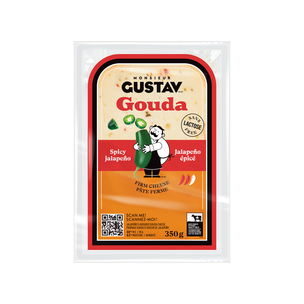 Gouda Jalapeño Monsieur Gustav 12 X 350G