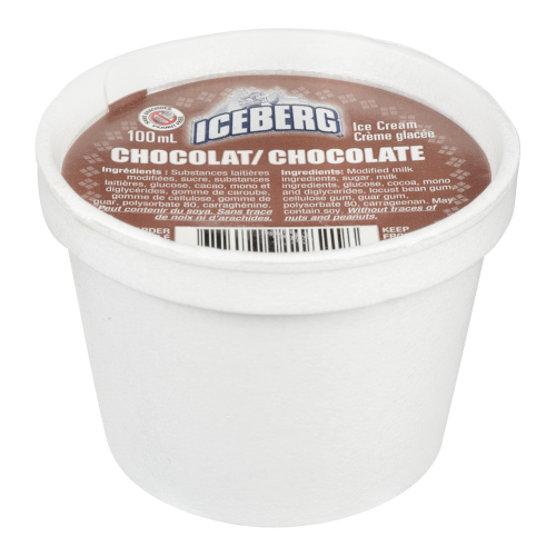 24X100ML IBERGERG ICE CREAM CHOCOLATE