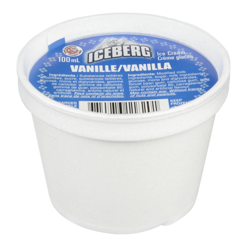 24X100ML IBERGERG ICE CREAM VANILLA