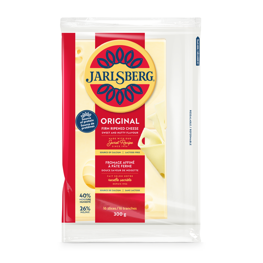 JARLSBERG SLICES 12 X 300G | Agropur Solutions