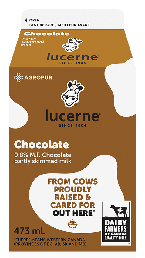 473ML LUCERNE LAIT AU CHOCOLAT 0,8%