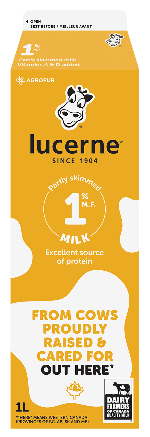 1L LUCERNE MILK 1%