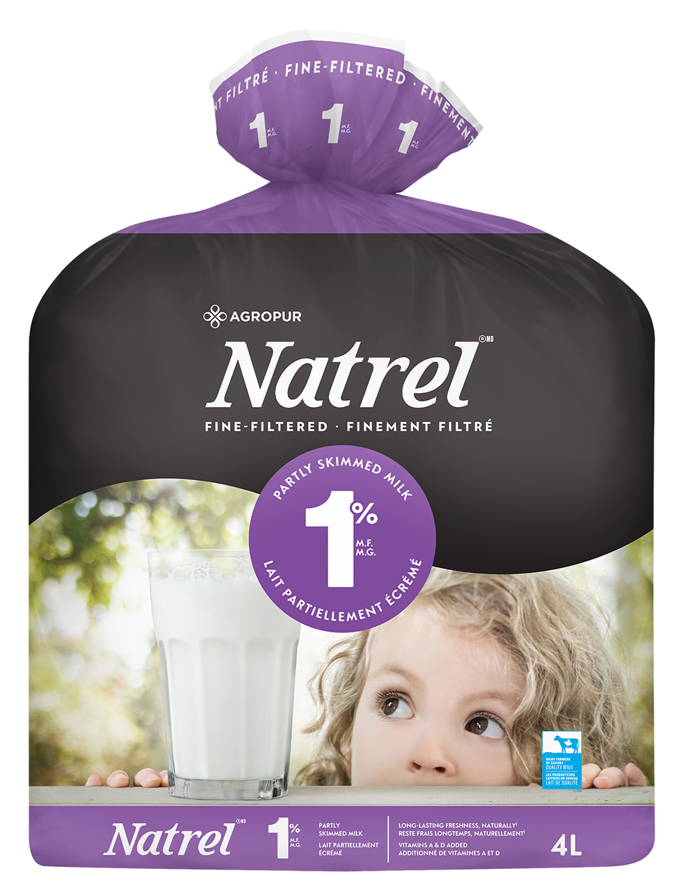 4L NATREL FINE FILTERED MILK 1%