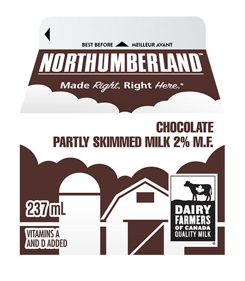 237ML NORTHUMBERLAND LAIT AU CHOCOLAT 2%