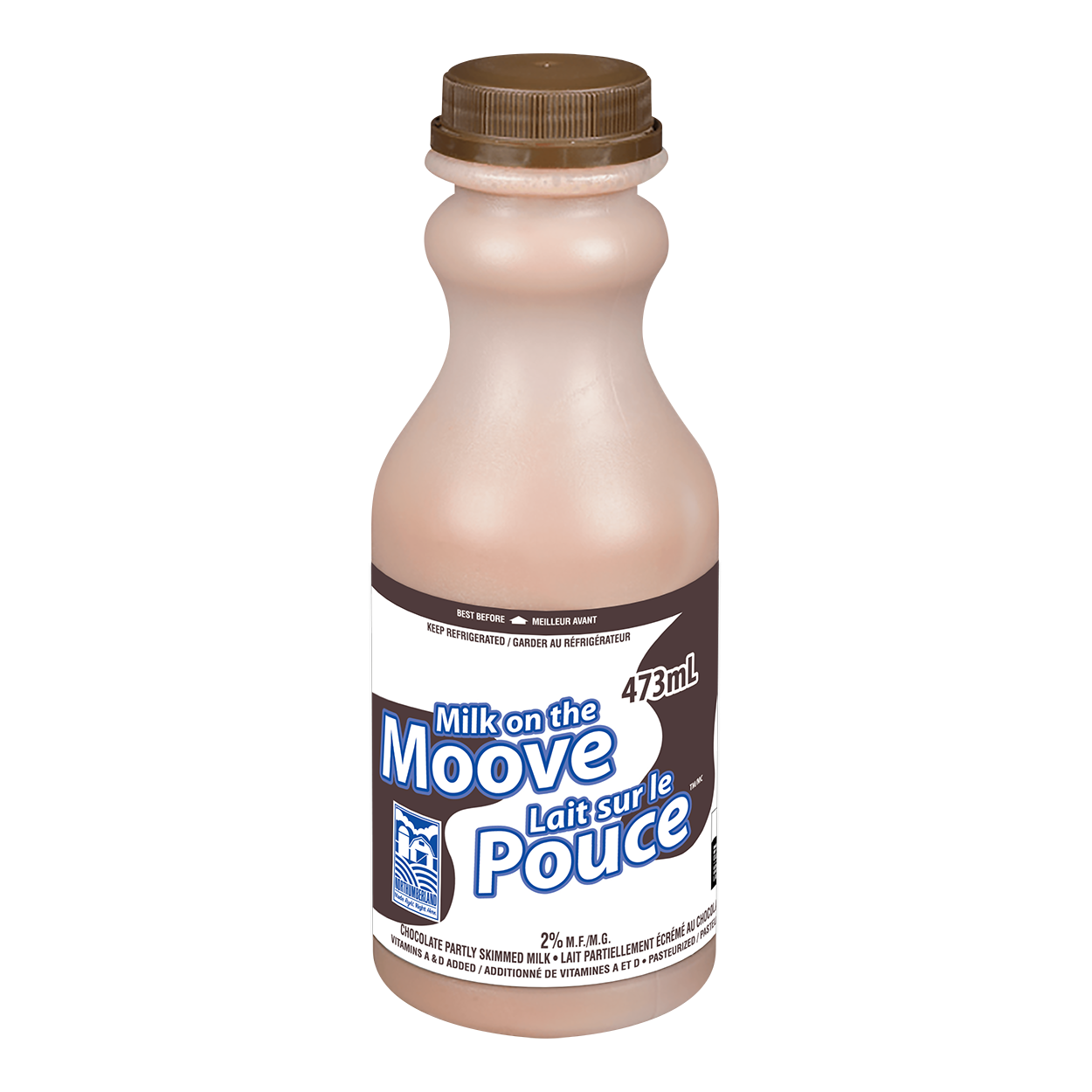 473ML NORTHUMBERLAND CHOCOLATE MILK 2% BOTTLE