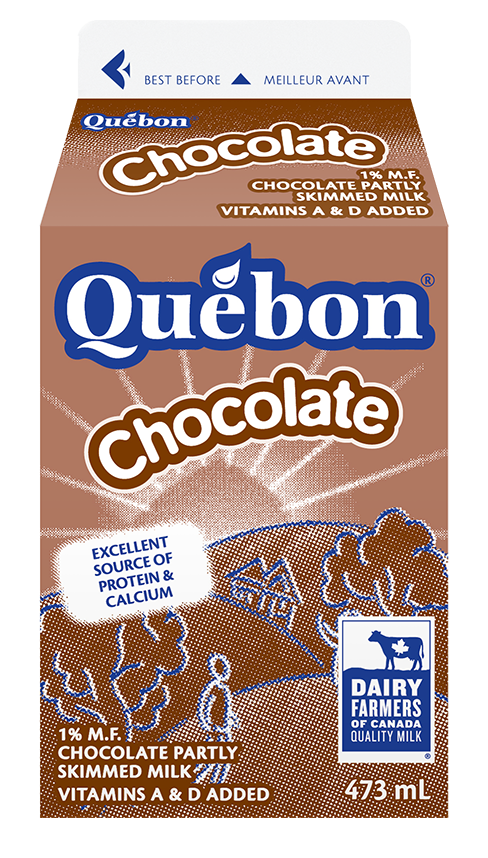 473ML QUÉBON CHOCOLATE MILK 1%