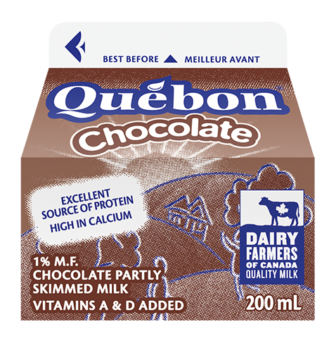 200ML QUÉBON LAIT AU CHOCOLAT 1%