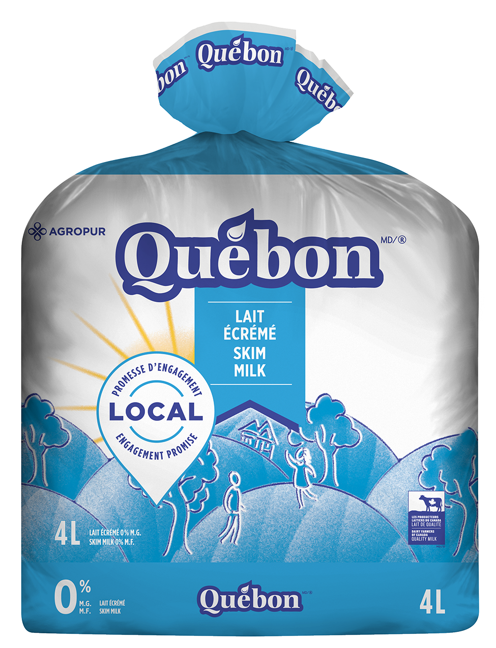 4L QUÉBON LAIT 0%