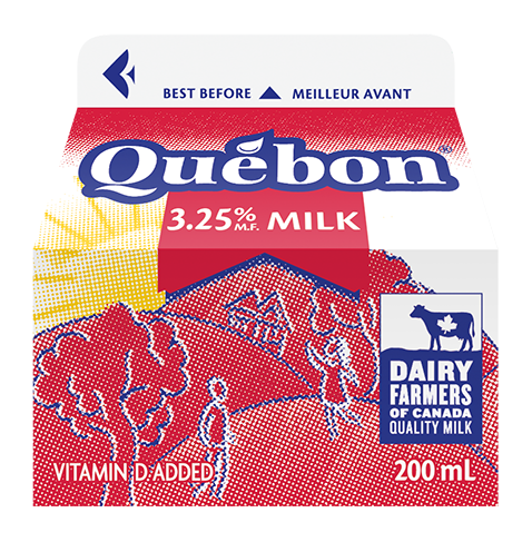 200ML QUÉBON LAIT 3,25%