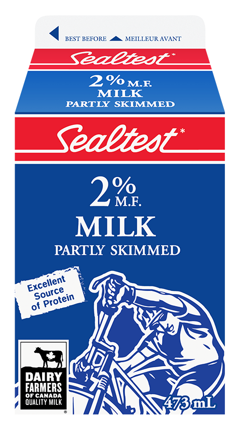 473ML SEALTEST MILK 2% 