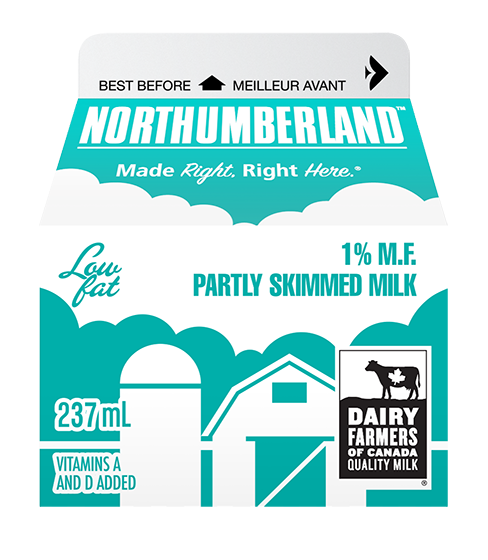 237ML NORTHUMBERLAND MILK 1%