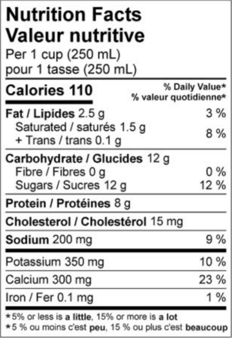 1L NORTHUMBERLAND LAIT DE BEURRE DE CULTURE 1%