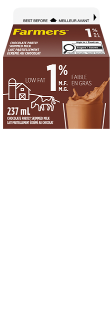 237ML FARMERS CHOCOLATE MILK 1%