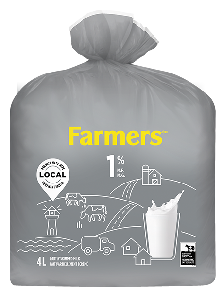 4L FARMERS MILK 1%
