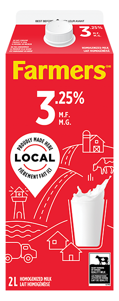2L FARMERS MILK 3.25%