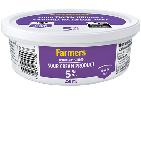 FARMERS SOUR CREAM 5% 250ML