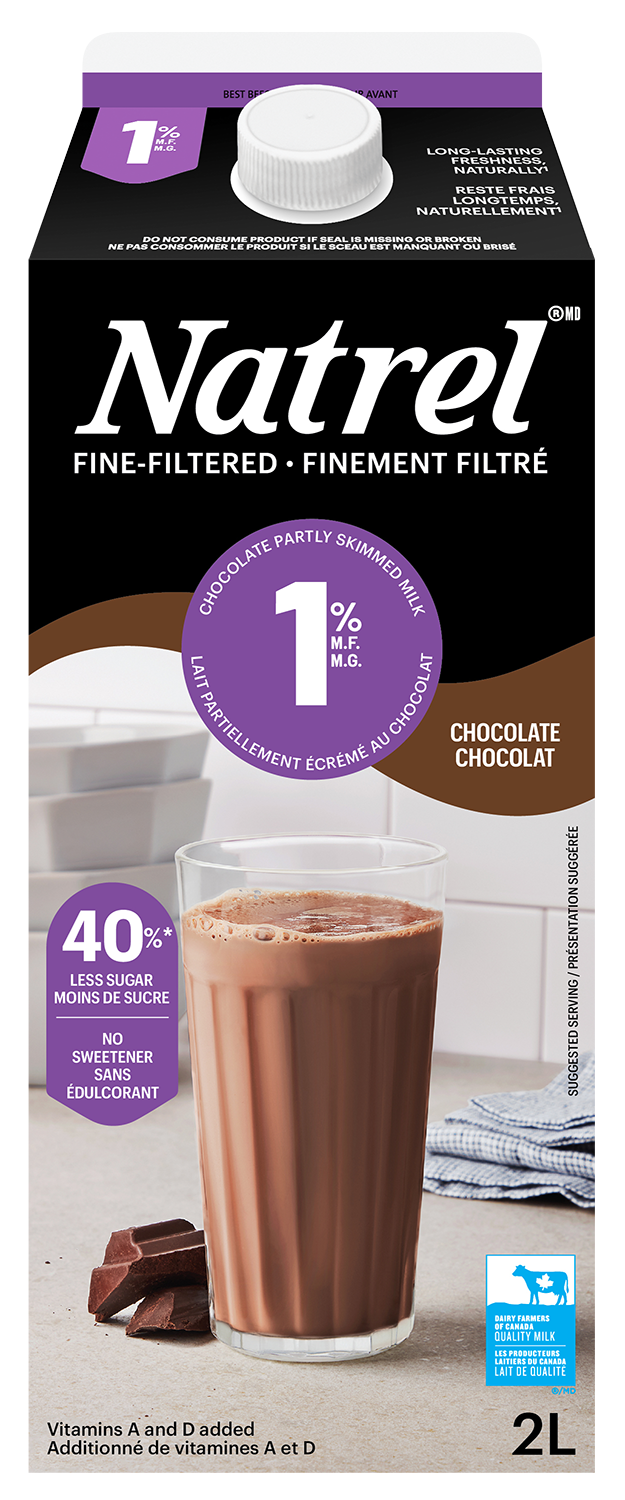2L NATREL CHOCOLATE MILK 1%