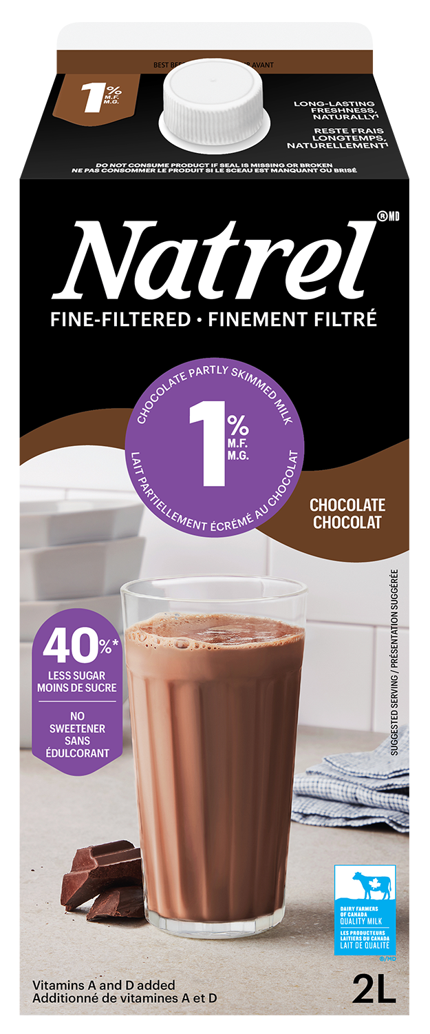 2L NATREL CHOCOLATE MILK 1%