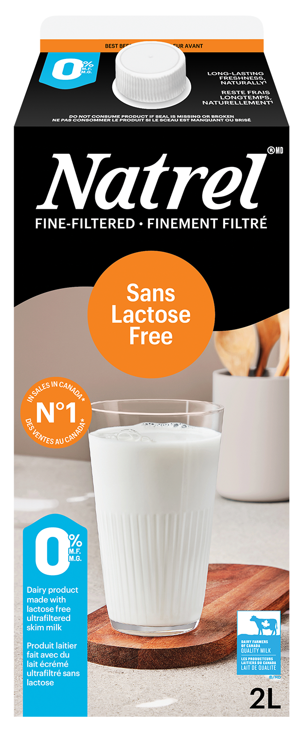 2L NATREL LAIT SANS LACTOSE 0%