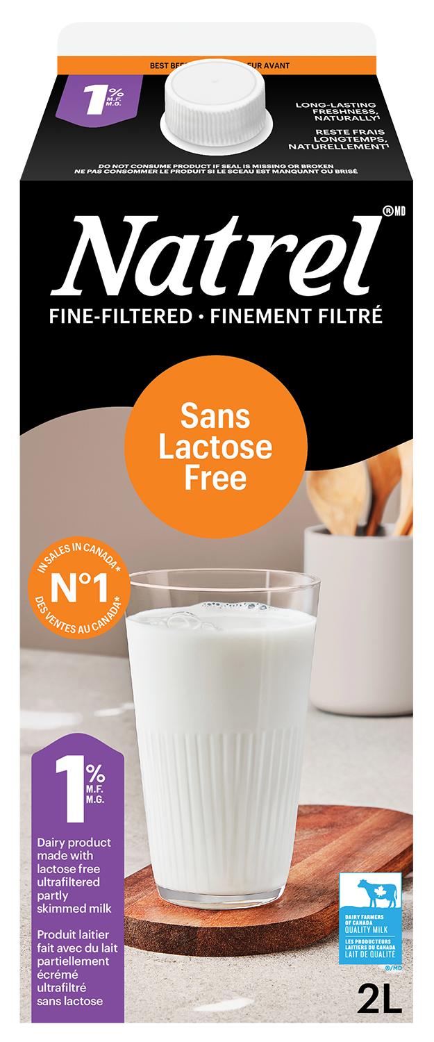 2L NATREL LACTOSE FREE MILK 1%