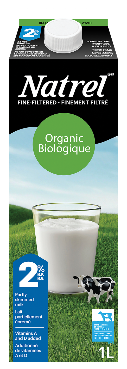 1L NATREL ORGANIC MILK 2%