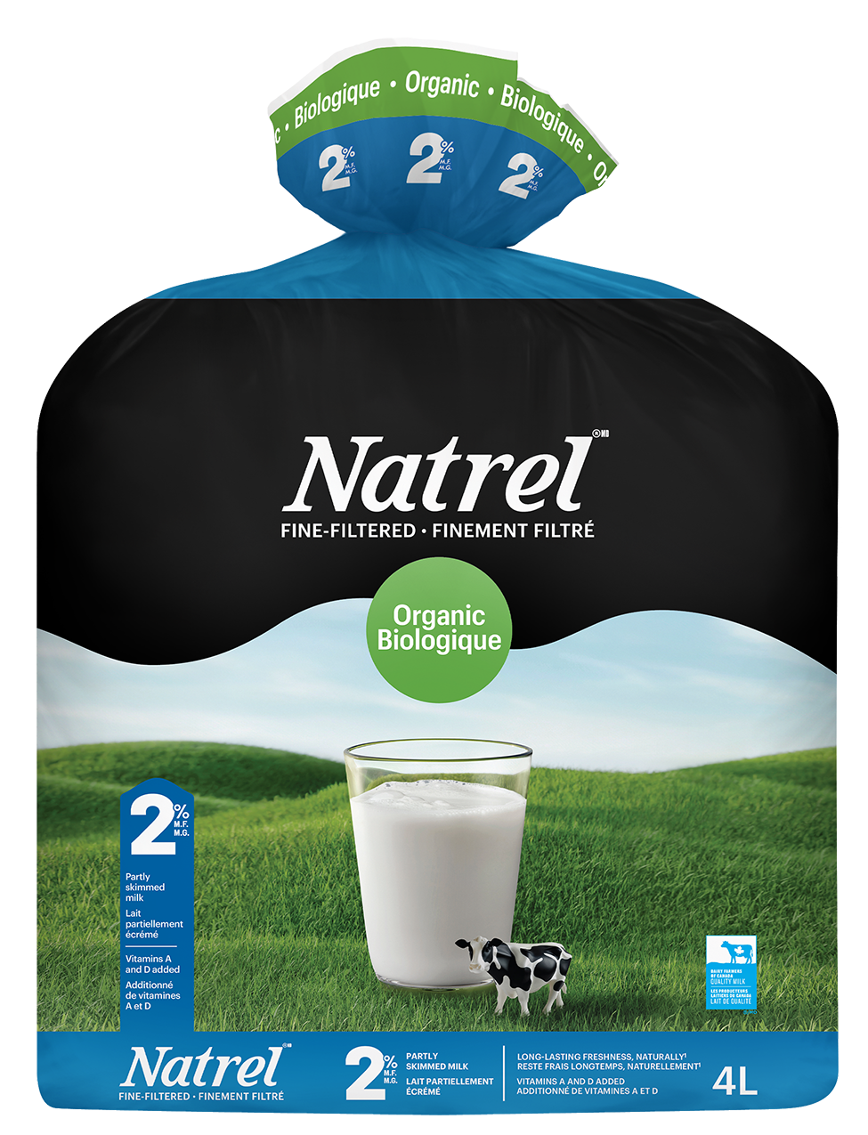 4L NATREL ORGANIC MILK 2%