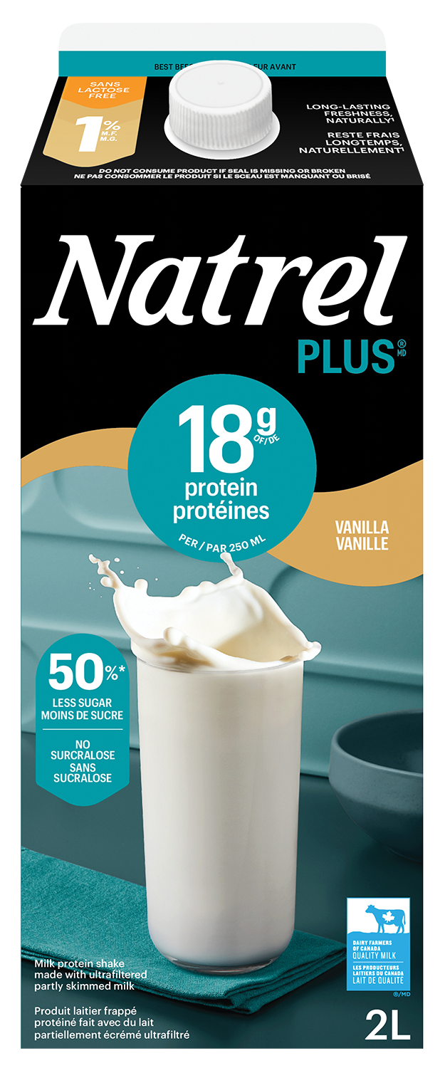 2L NATREL PLUS VANILLA MILK 1%