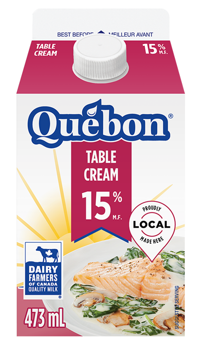 473ML Table Cream 15% Québon