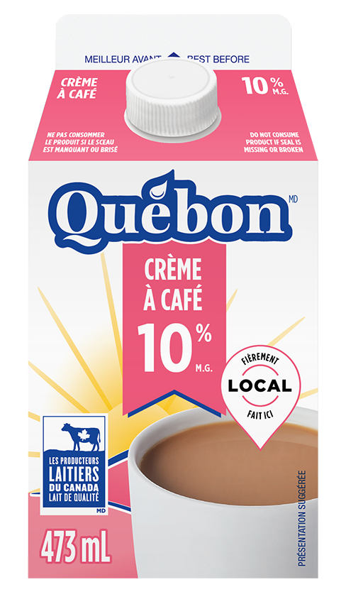 473ML CRÈME A CAFÉ 10% QUEBON