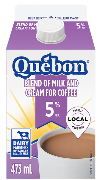 473ML MEL LAIT X CRÈME 5% QUEBON