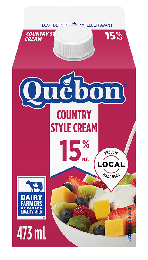 473ML CRÈME CHAMP 15% QUEBON