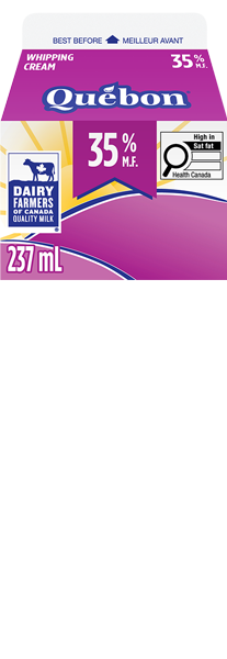 237ML CRÈME 35% QUEBON