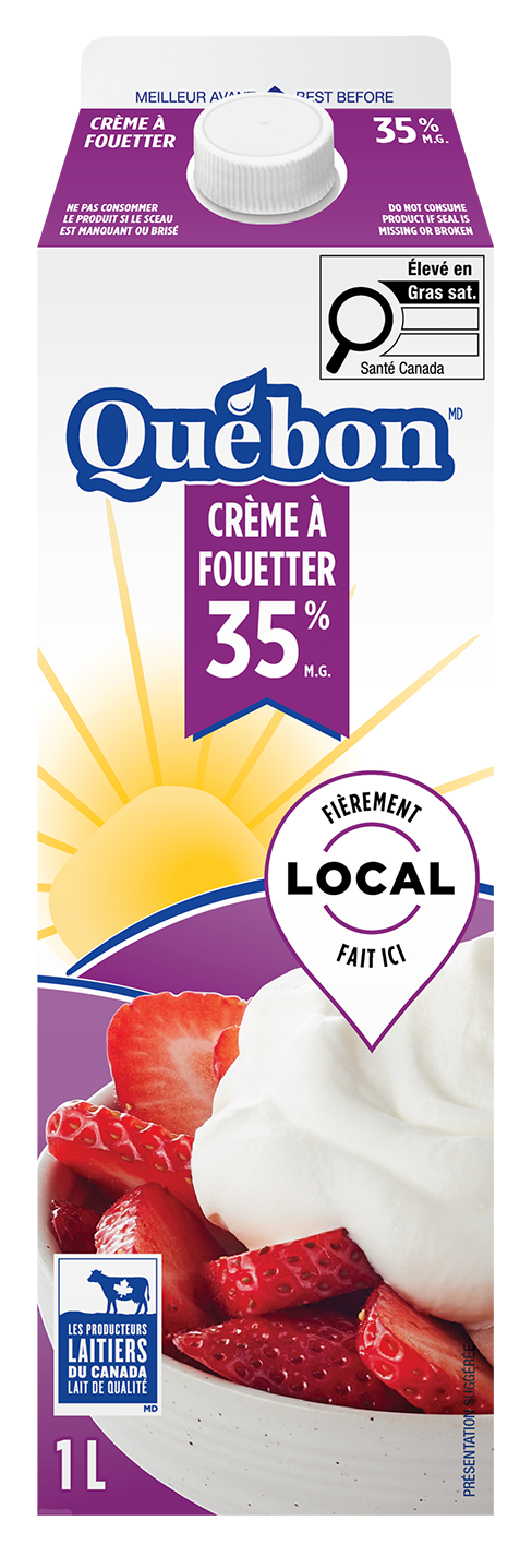 1LT CRÈME 35% QUEBON