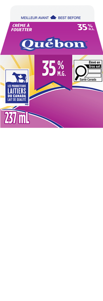 237ML CRÈME 35% QUEBON