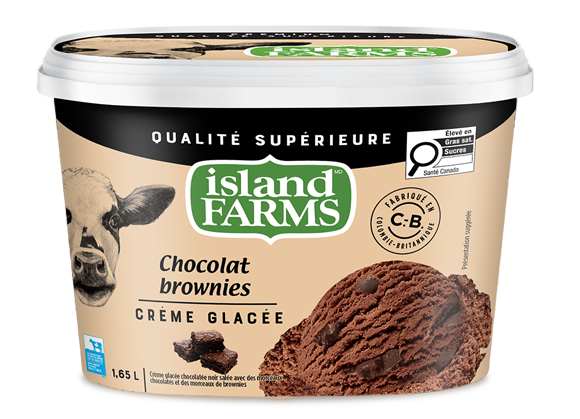 1.65L CHOCOLAT BROWNIES ISLAND FARMS