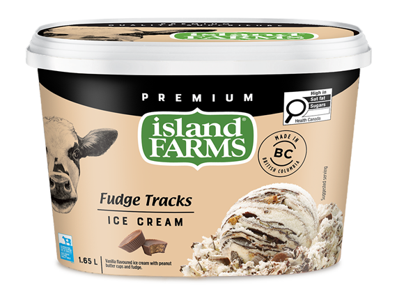 1.65L FUDGE TRACKS ISLAND FARMS