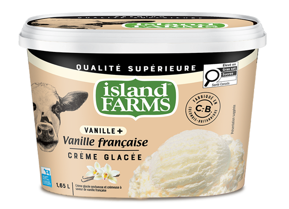 1.65L VANILLE FRANÇAISE ISLAND FARMS